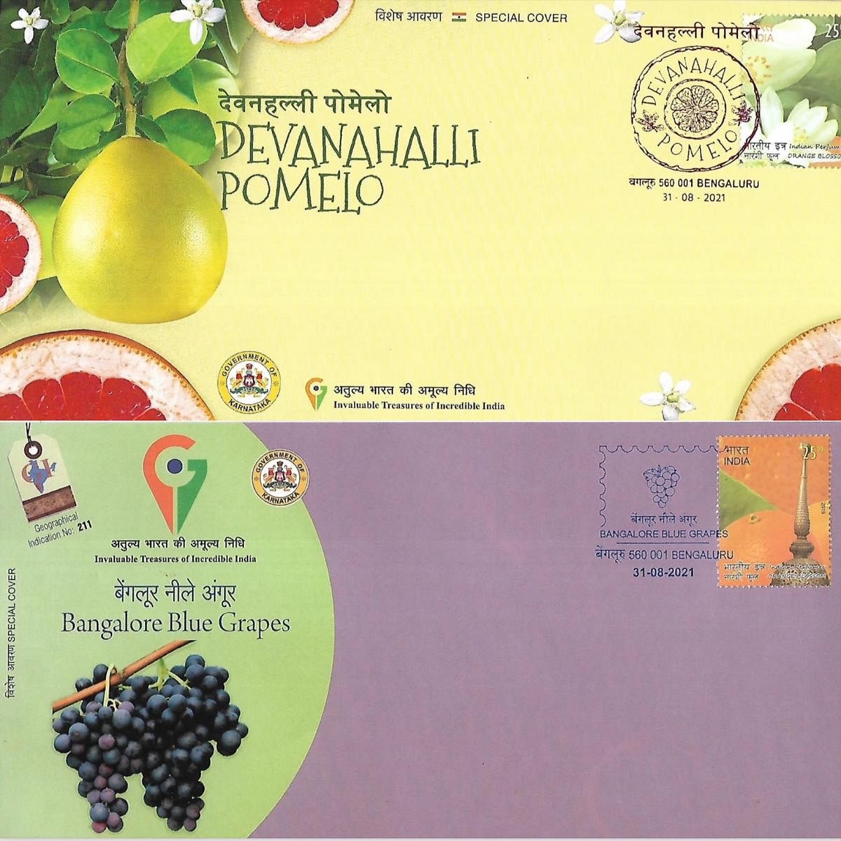 Bengaluru products with GI tags now on postal covers