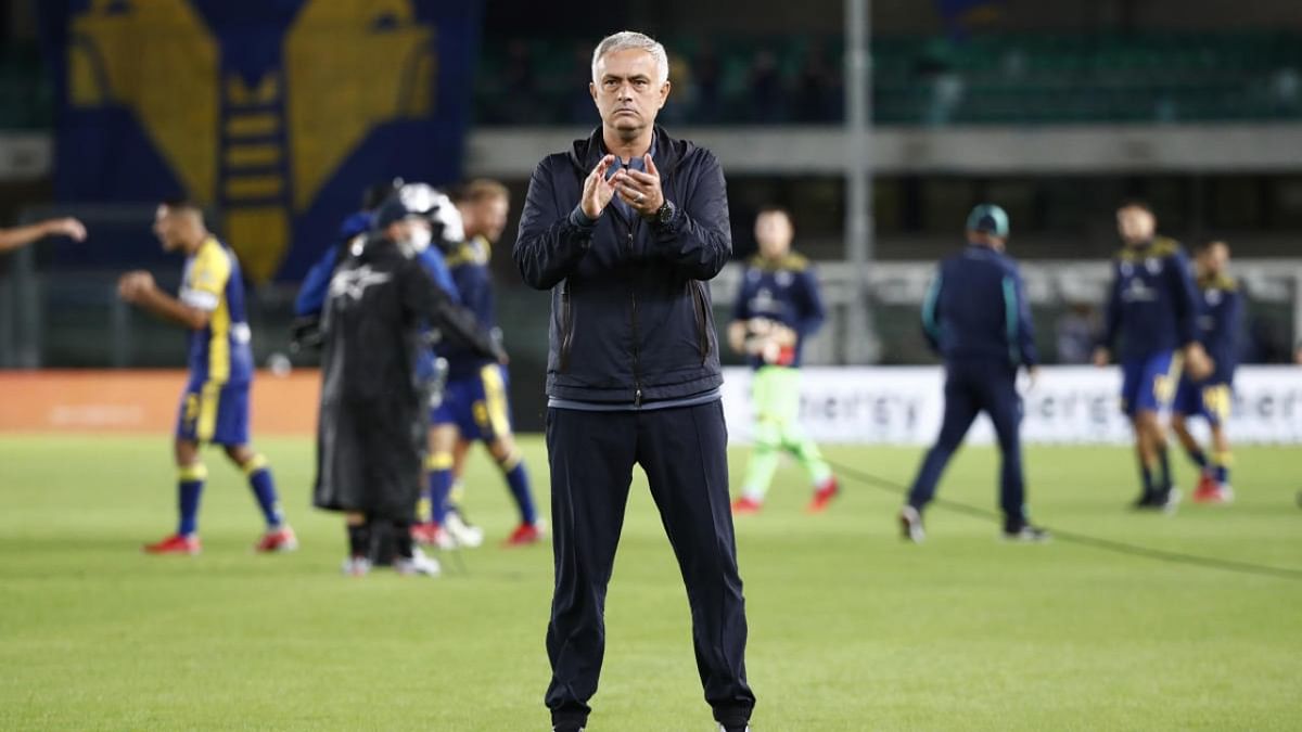 Jose Mourinho suffers first defeat as Roma boss at Verona