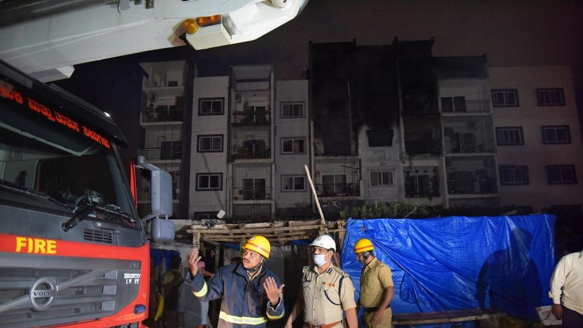 Bengaluru apartment fire: How narrow road leading to apartment snuffed out the golden minute