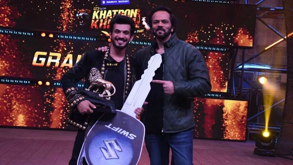 Arjun Bijlani wins 'Khatron Ke Khiladi', dedicates trophy to son