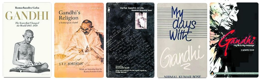 5 books on Gandhi