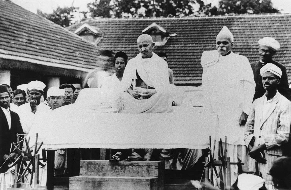 Gandhi's many visits to Mysore