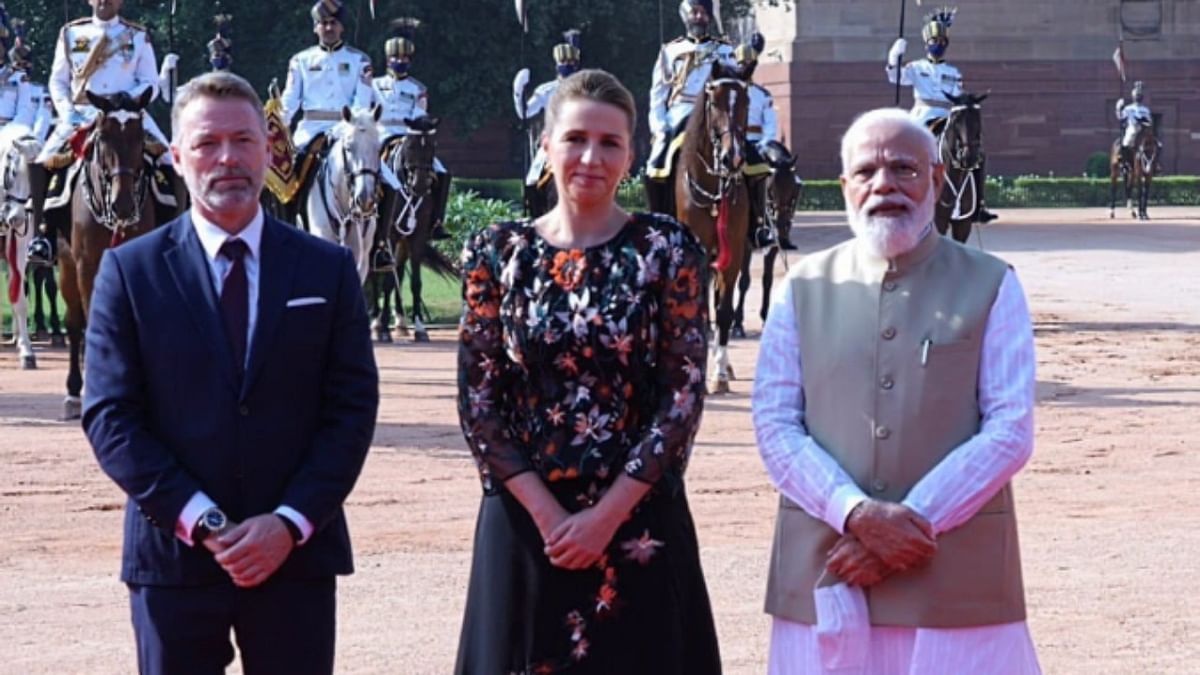 PM Modi hosts Danish PM Mette Frederiksen; first foreign leader to visit India since Covid-19