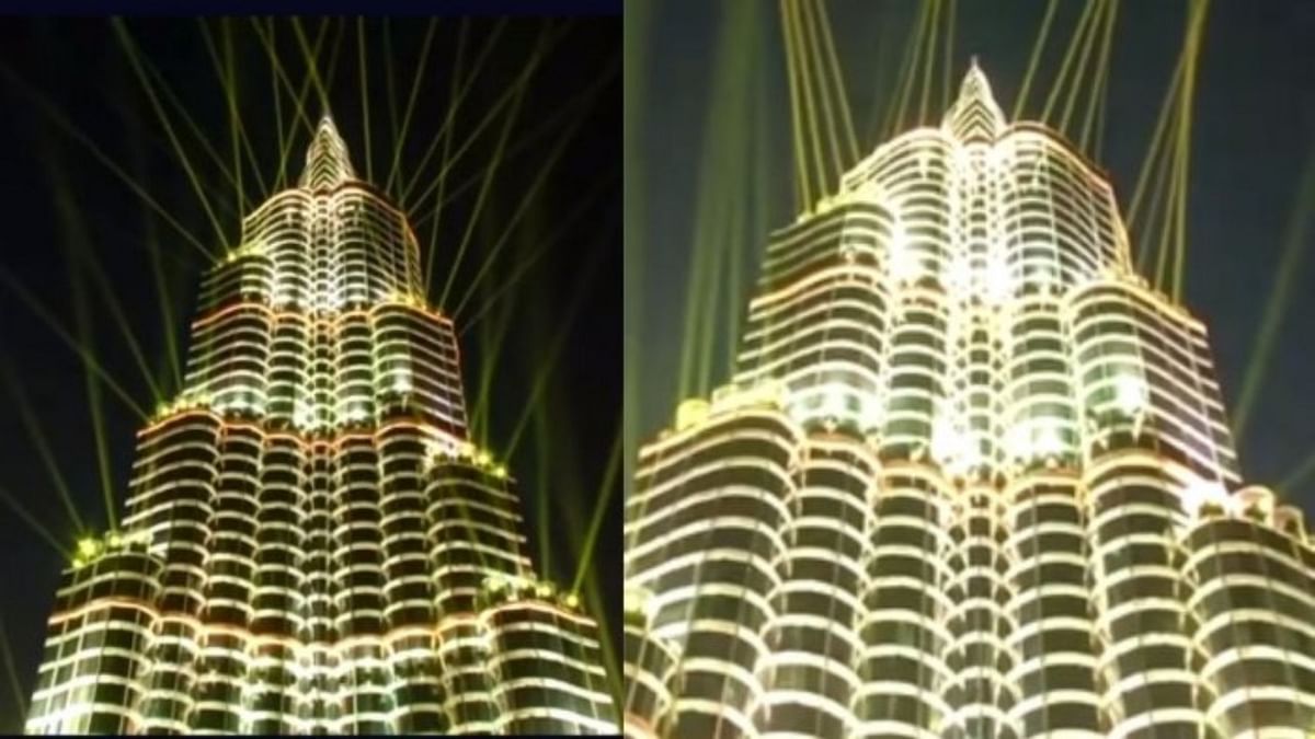 'Burj Khalifa' Durga Puja pandal suspends laser show