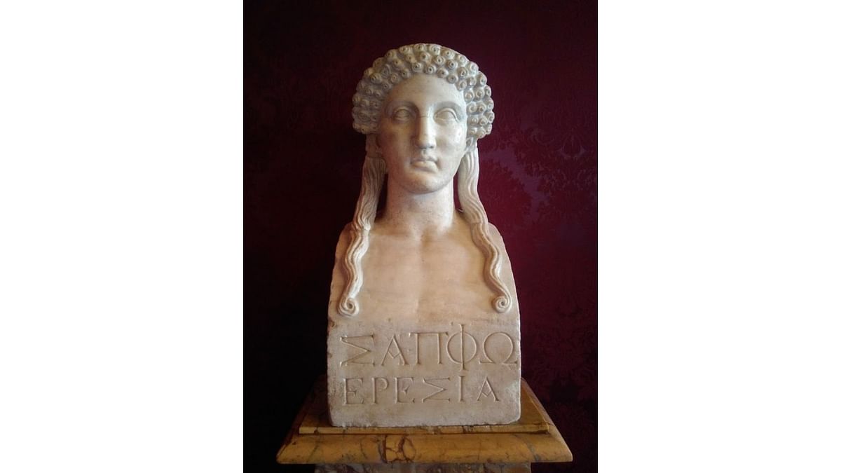 Sappho, the liberated, from 2,500 years ago