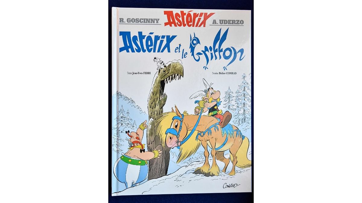 Draft 'Asterix' story revealed by author's daughter