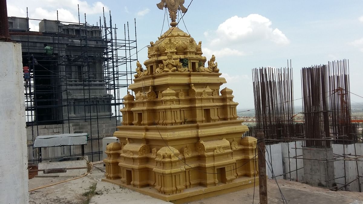 Renovated Yadadri temple to be inaugurated next year