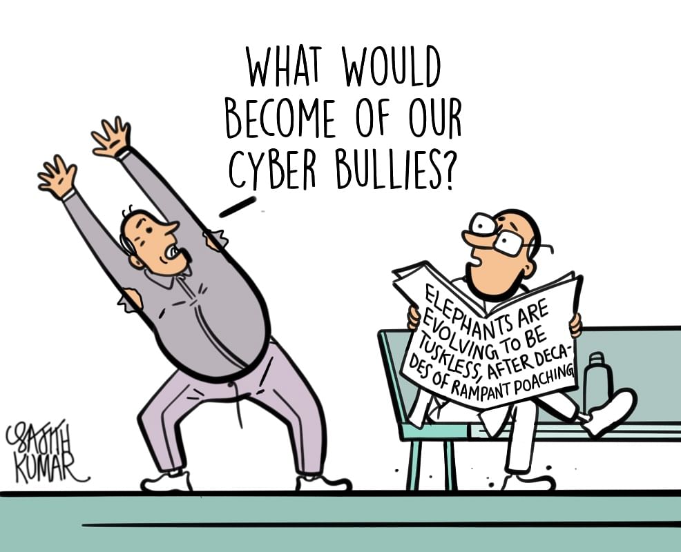 DH Toon | What would become of our cyber bullies?