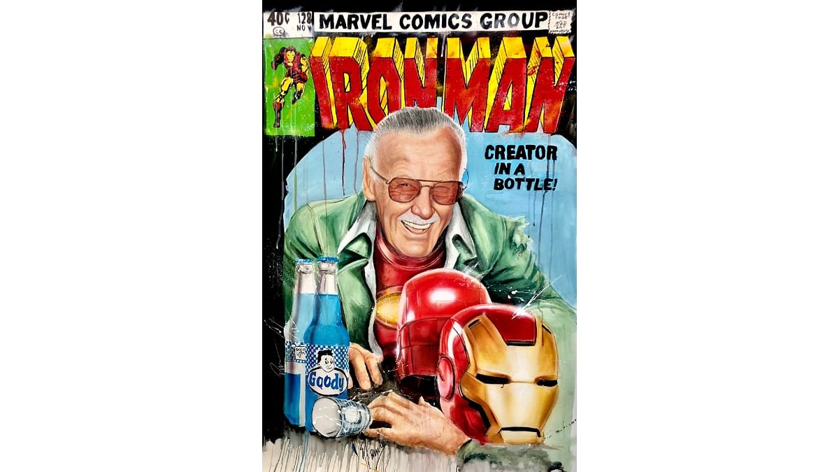 Marvel covers artworks starring Stan Lee go up for blockchain auction