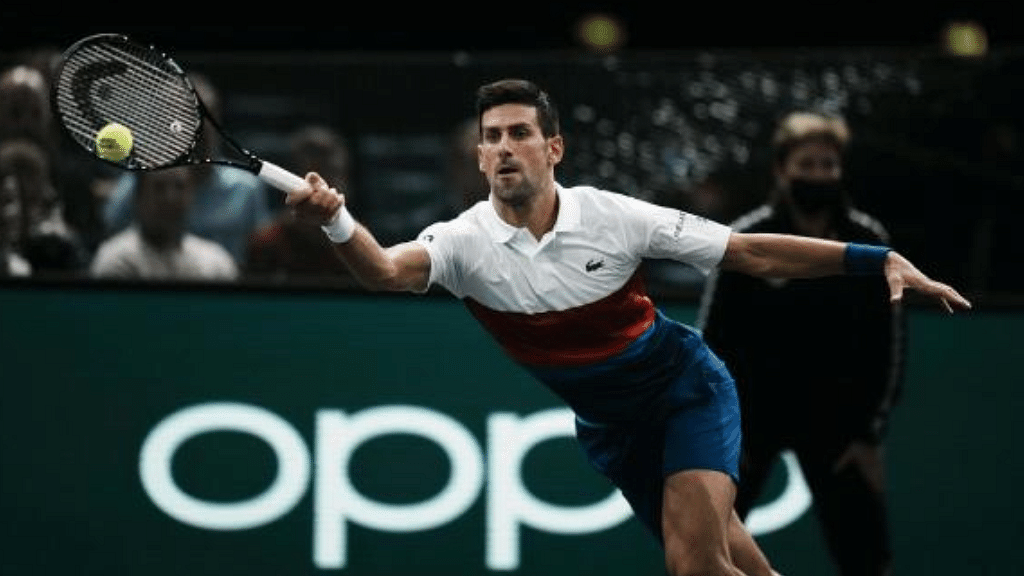 Novak Djokovic shakes off rust with win at Paris Masters