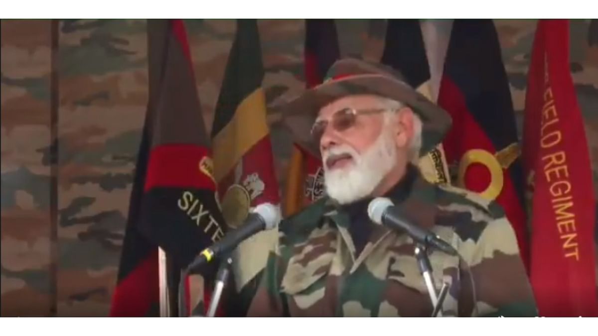 Your bravery adds colour to festival of lights, PM Modi tells soldiers in Nowshera