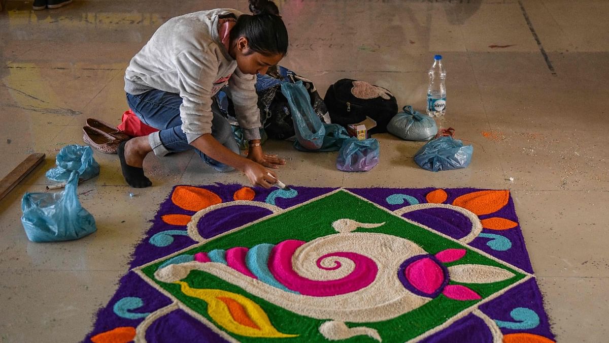 The art and ritual of rangoli