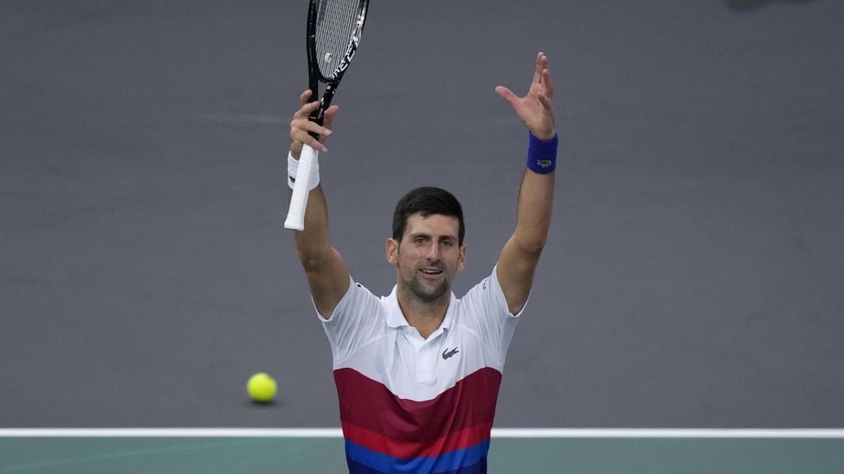 Novak Djokovic, Medvedev reach Paris Masters semis