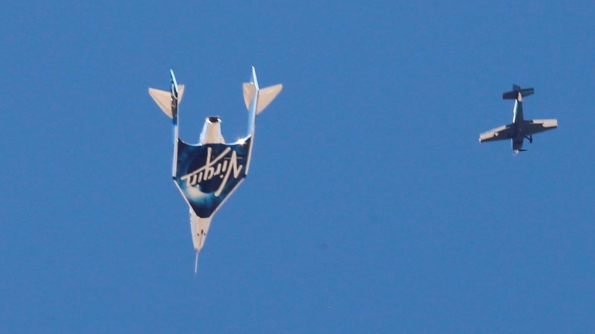 Virgin Galactic launches tourists to edge of space
