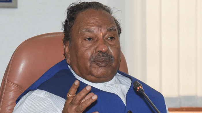 We will trap those who slaughter cows & crucify them, says BJP's Eshwarappa