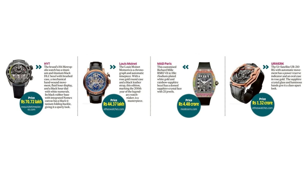 Extravagant watches for Mr Richie Rich