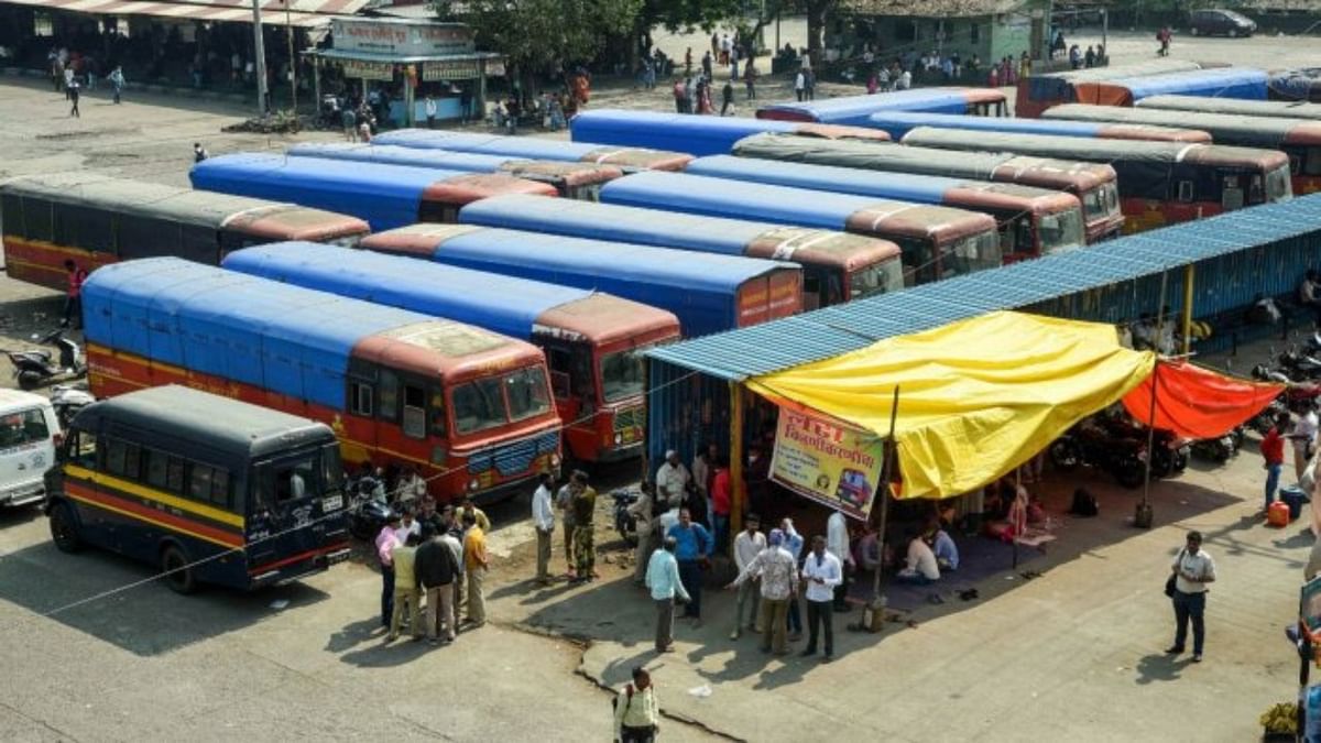 MSRTC employees' strike enters 40th day; bus services resume at 78 depots