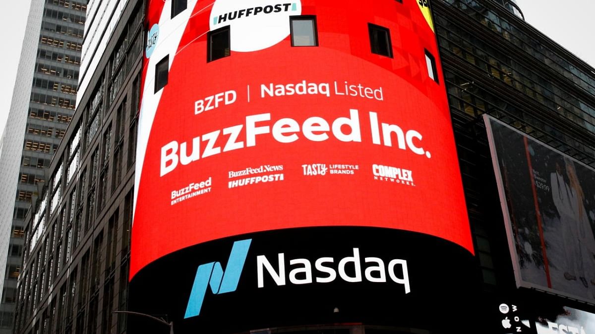 BuzzFeed’s stock surges then falls in its public debut
