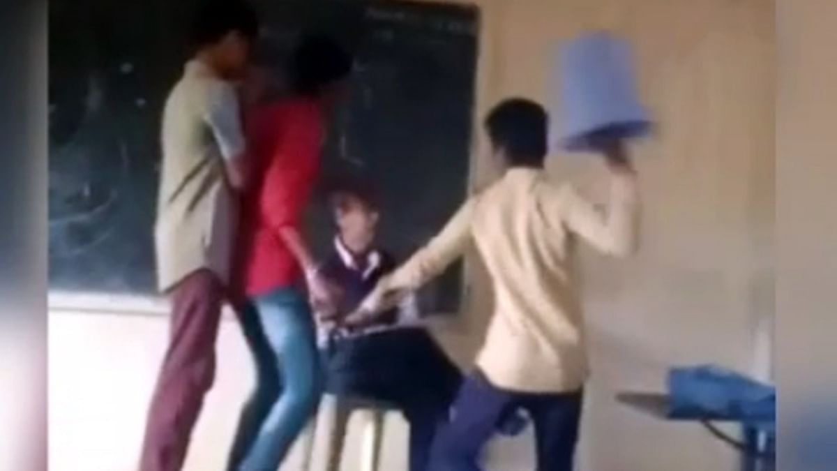 Karnataka: Video of students bullying teacher in classroom goes viral