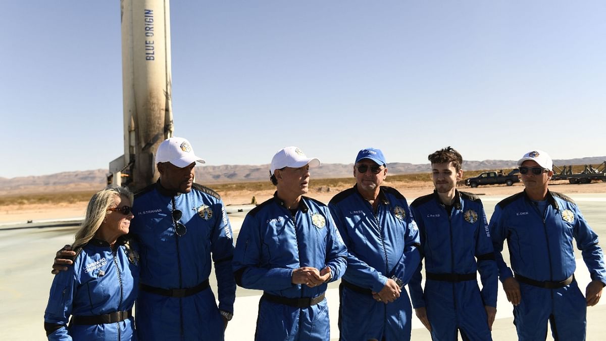 Jeff Bezos' Blue Origin completes third crewed space flight