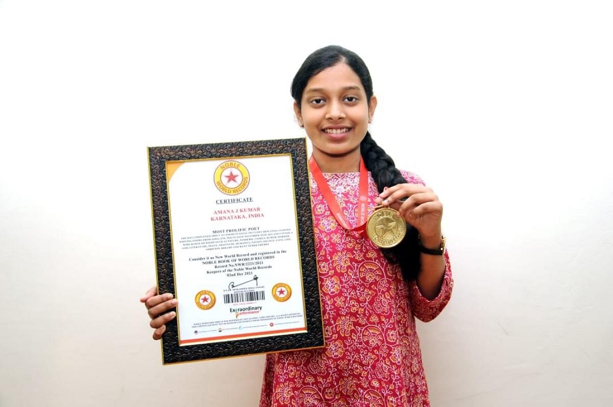 City girl bags record for writing 337 poems