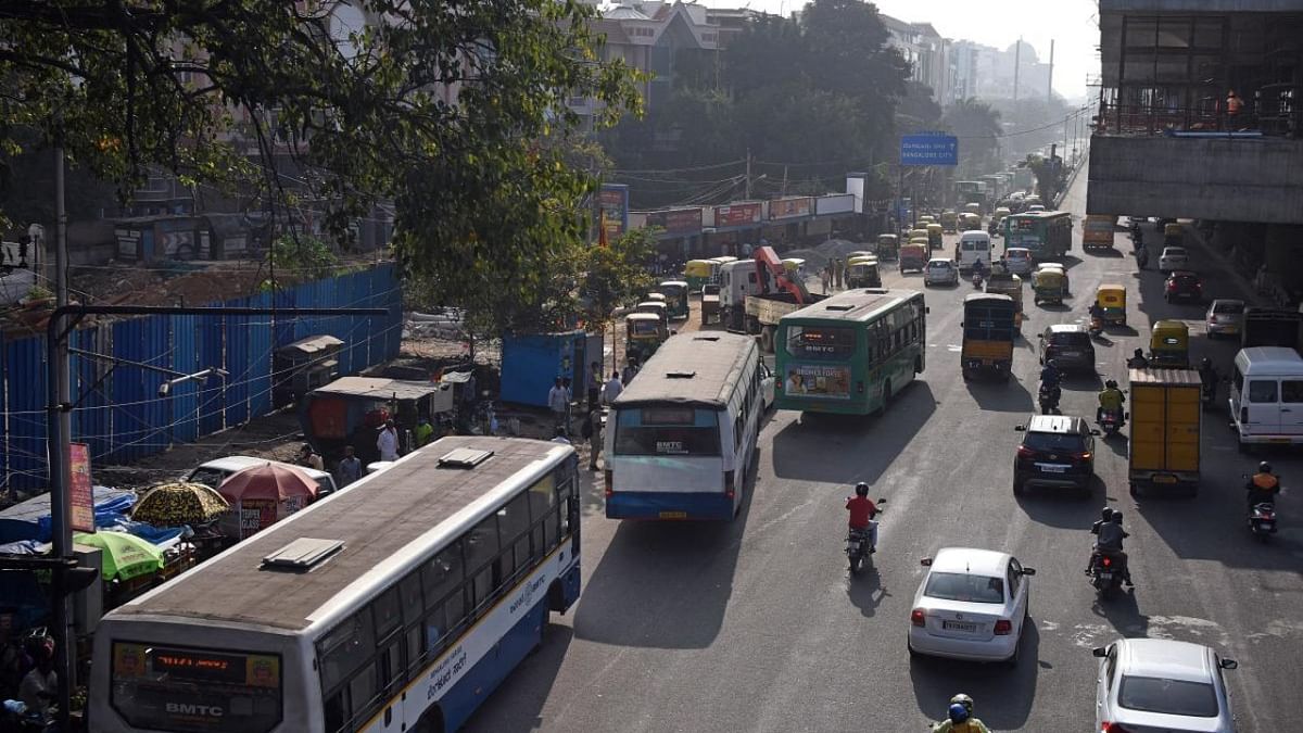 Crossing K R Puram: A commuter’s nightmare