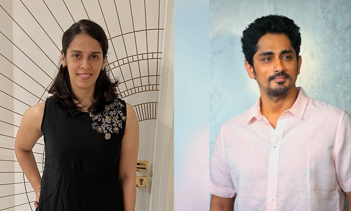 Happy in my space, god bless him: Saina accepts actor Siddharth's apology