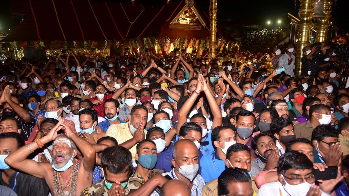 Sabarimala Makaravilakku festival celebrated despite Covid-19 surge