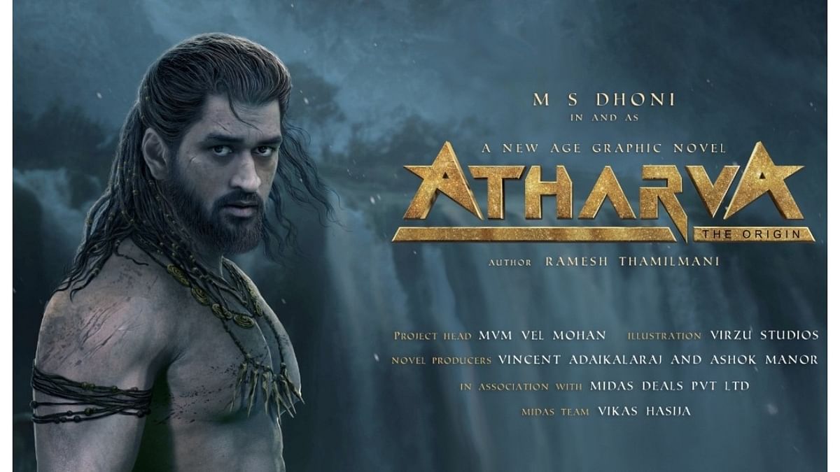 Dhoni to be seen in graphic novel 'Atharva - The Origin'