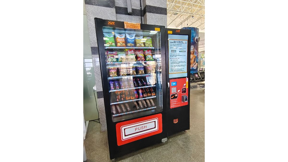 Mangaluru Aiport gets 2 food vending machines 
