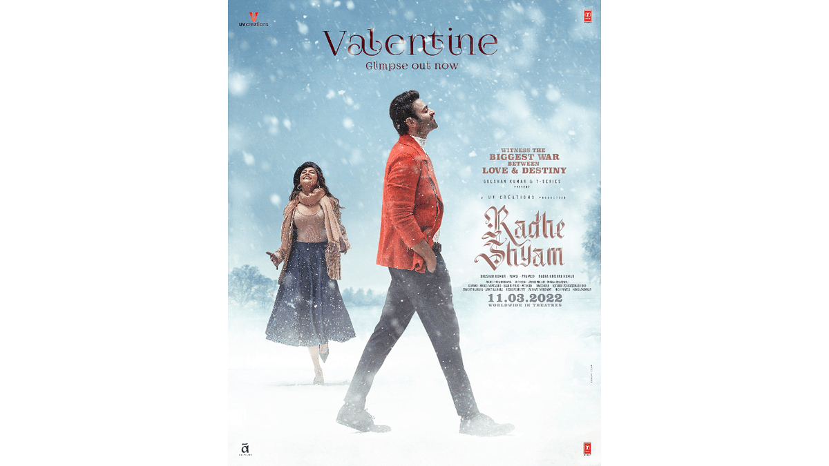 'Radhe Shyam' Valentine's Day glimpse: Prabhas, Pooja Hegde's crackling chemistry leaves fans asking for more