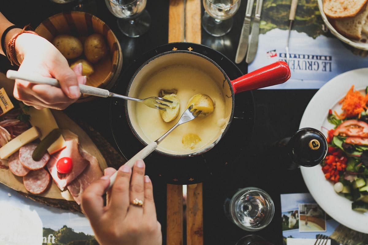 Cheesy, melt-in-the-mouth fondue