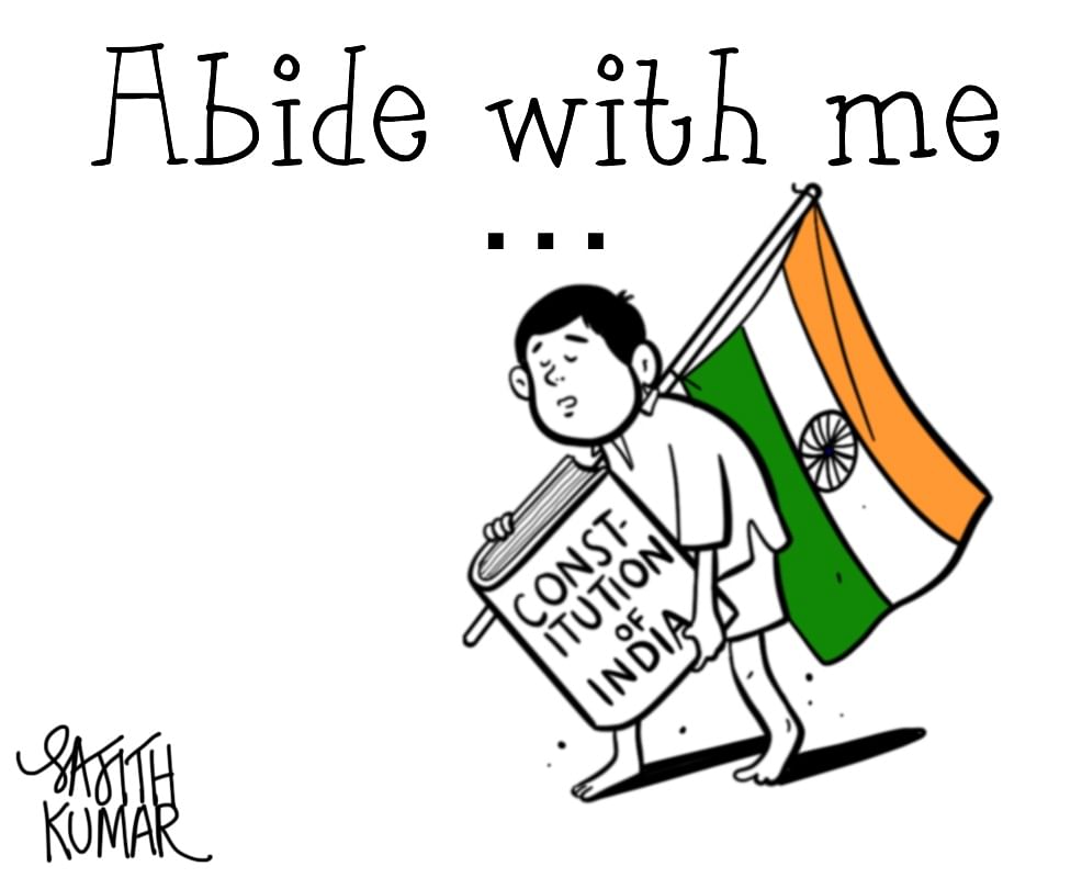 DH Toon | When will we abide with the constitution?