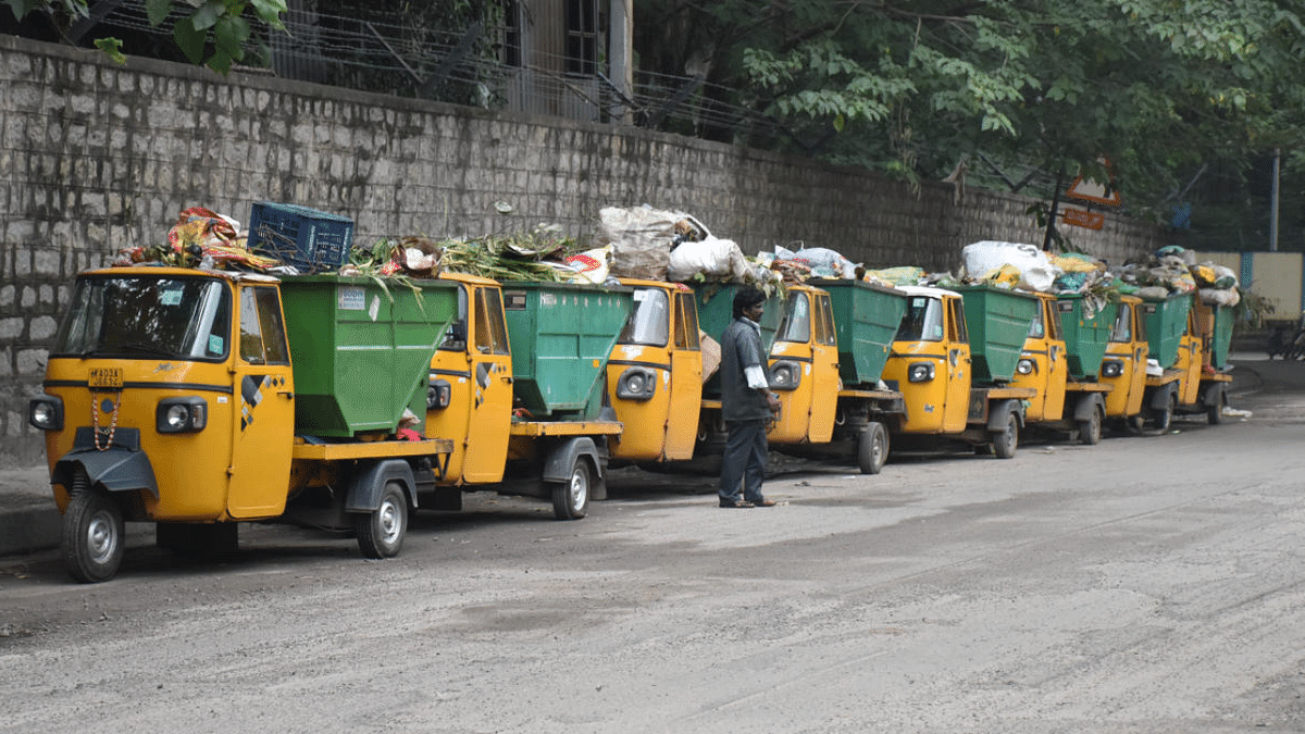 Only 20% of garbage auto tippers in Bengaluru trackable
