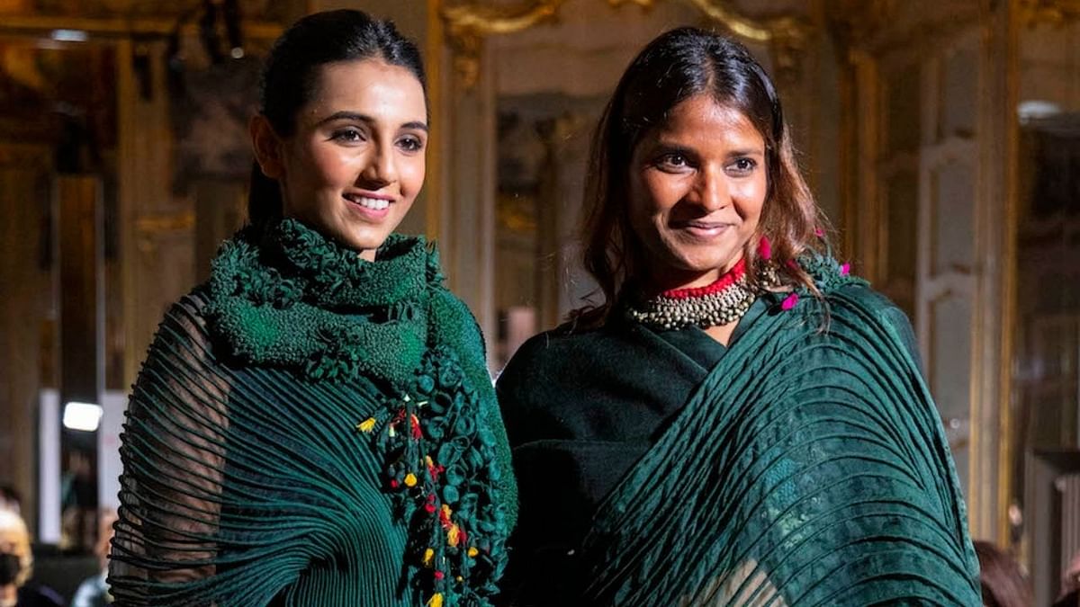 Vaishali S shows maiden prêt line at Milan Fashion Week