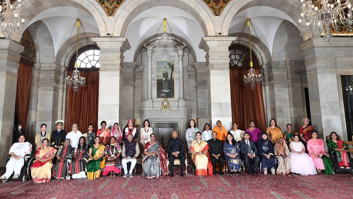 President confers Nari Shakti Puraskars on 29 women