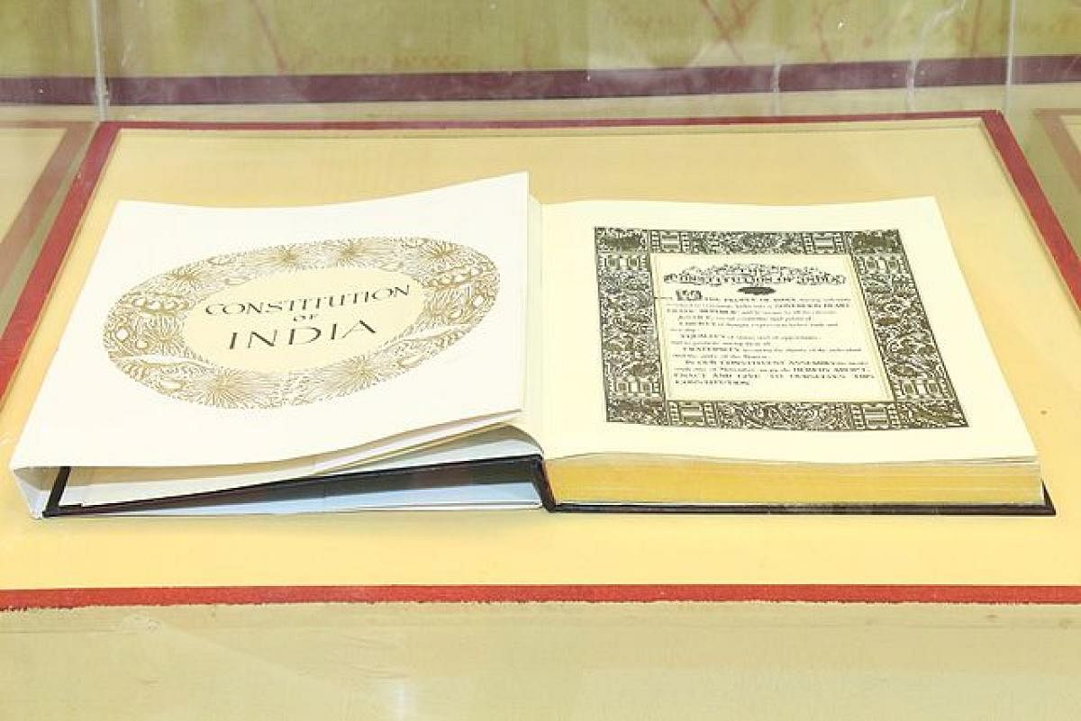 Three original copies of the Constitution are kept safely in special helium-filled cases in the library of the Parliament.