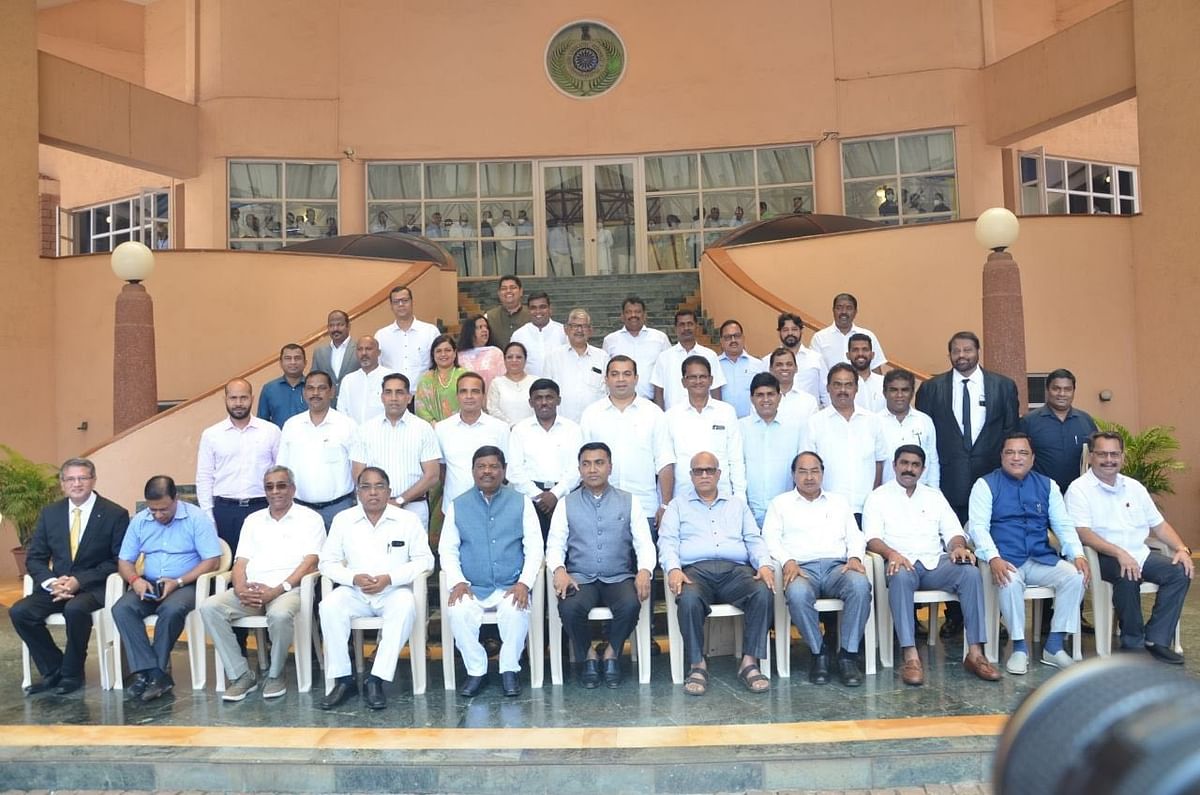 Newly-elected Goa Assembly members take oath
