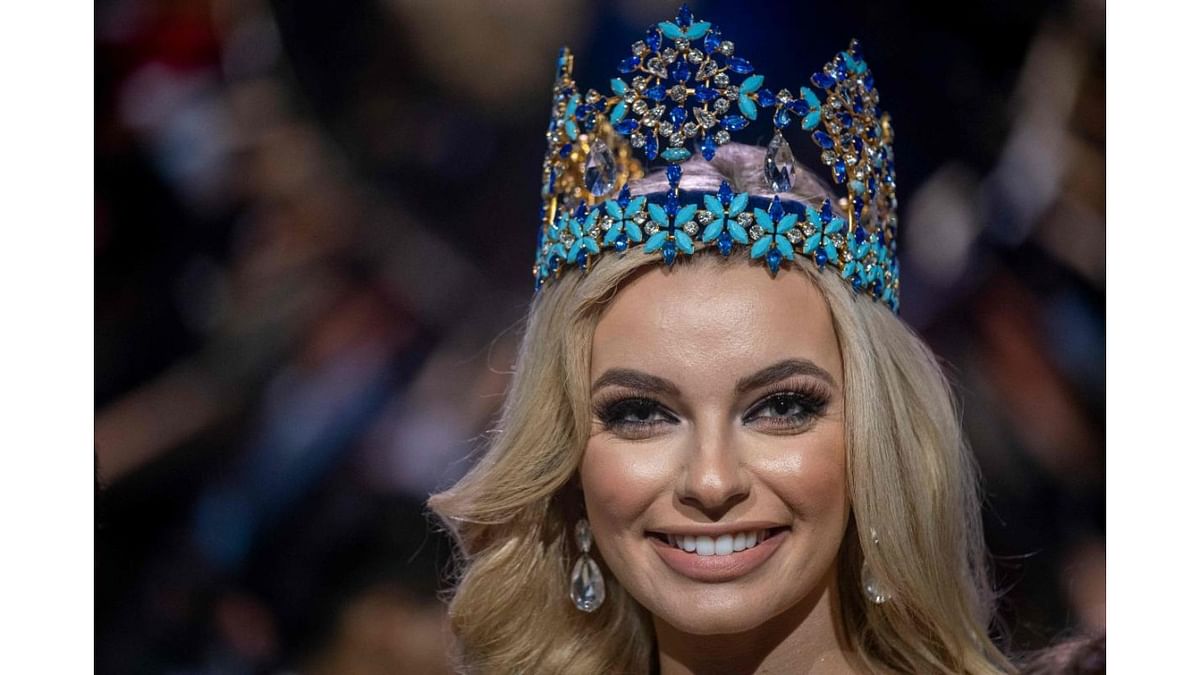 Karolina Bielawska from Poland crowned Miss World 2021