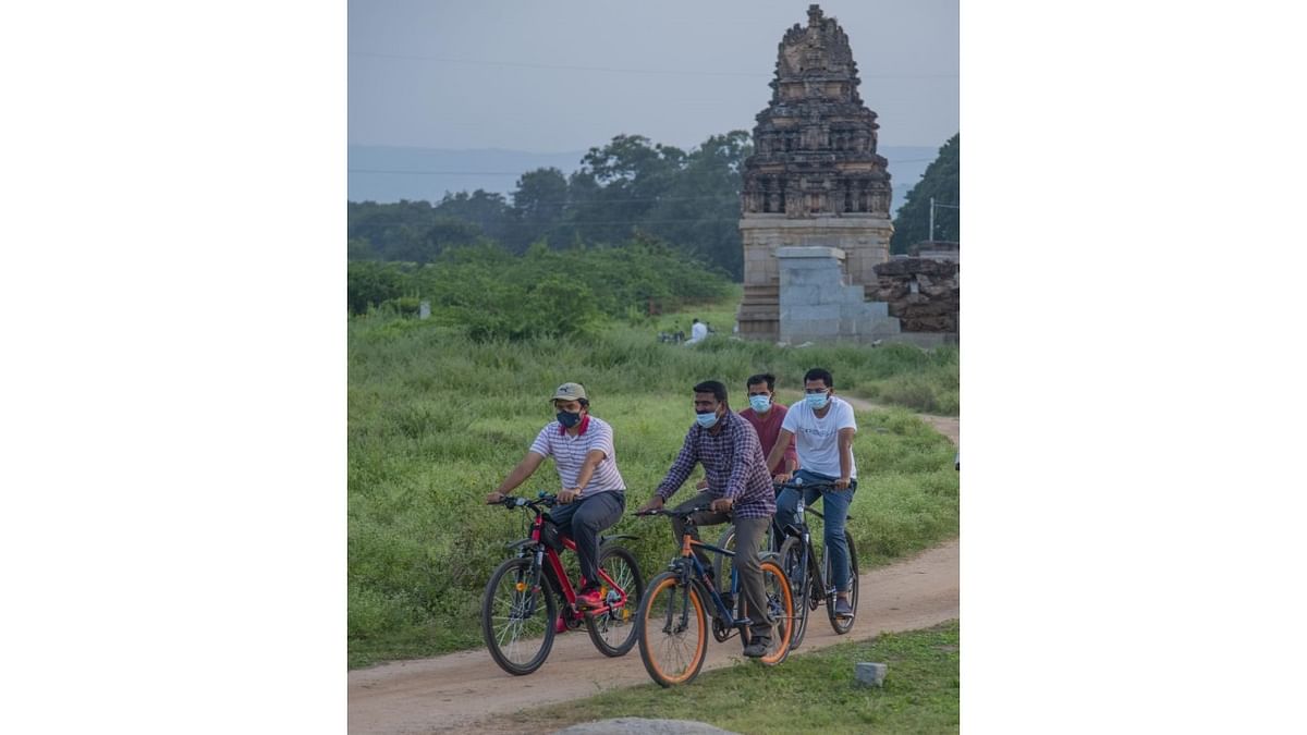Bicycle service planned for local tours in Hampi