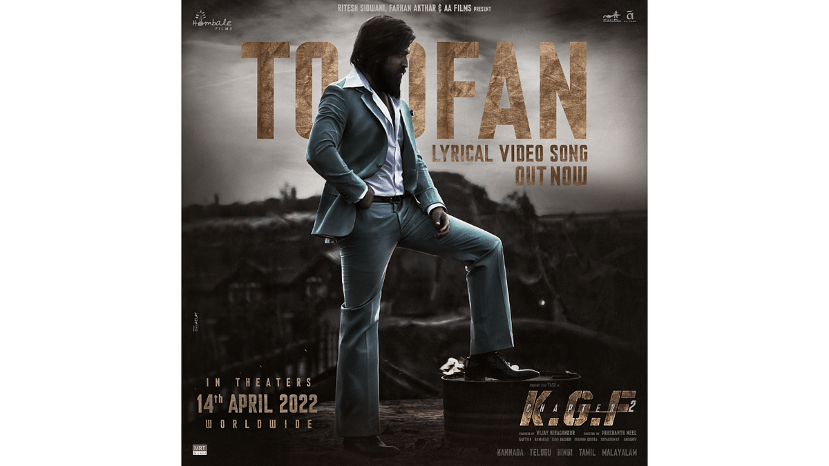 'Toofan': First song from Yash's 'KGF Chapter 2' is a treat for fans