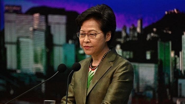 Hong Kong leader Carrie Lam to leave office, not to seek a second term