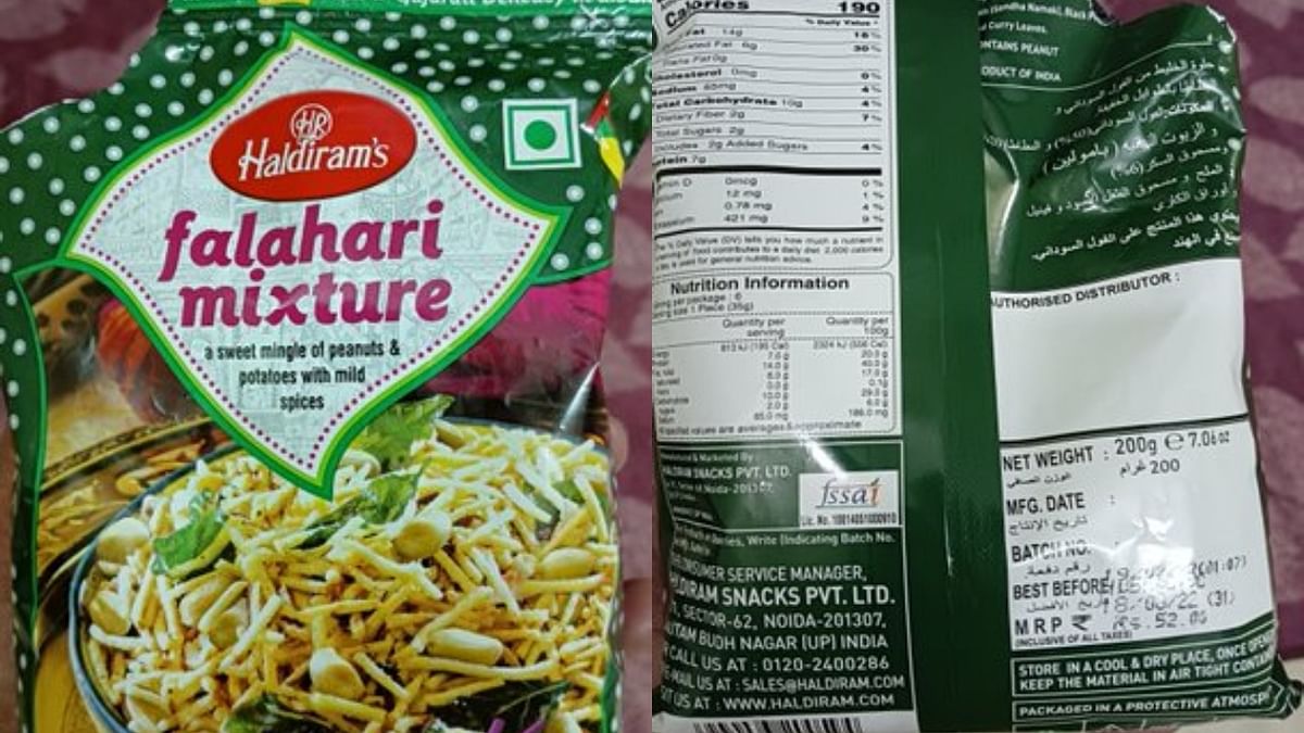 Haldiram's trends on Twitter after row over 'Urdu' on snack packet