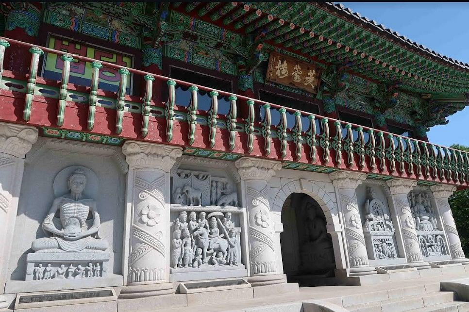 Echoes of ancient India in the birthplace of Baekje Buddhism