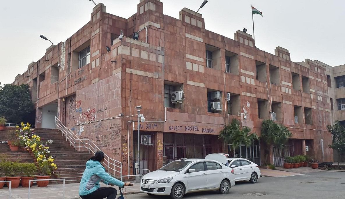 JNU meat row: Security tightened on campus
