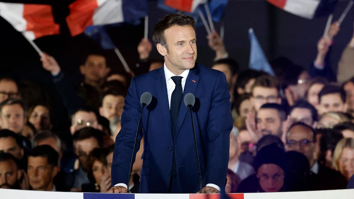 Emmanuel Macron beats Le Pen to secure second term as France President
