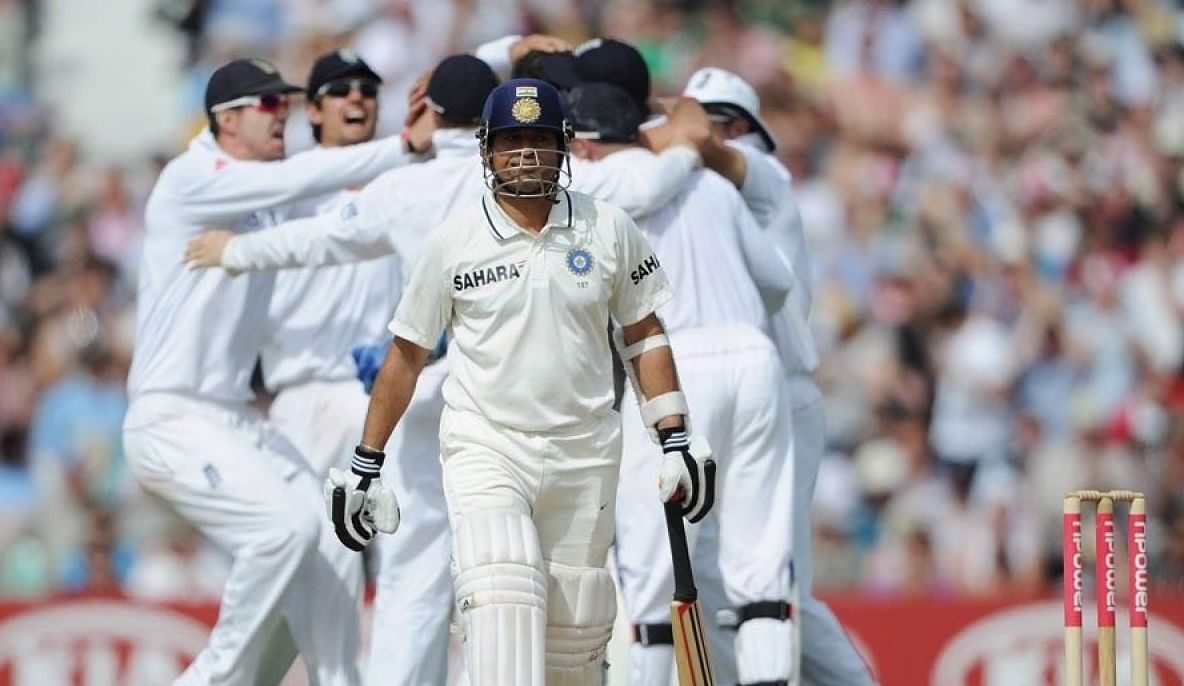 Barmy Army trolled for wishing Sachin on birthday with image of his dismissal