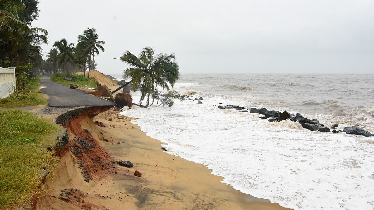 Coastal erosion is cause for worry
