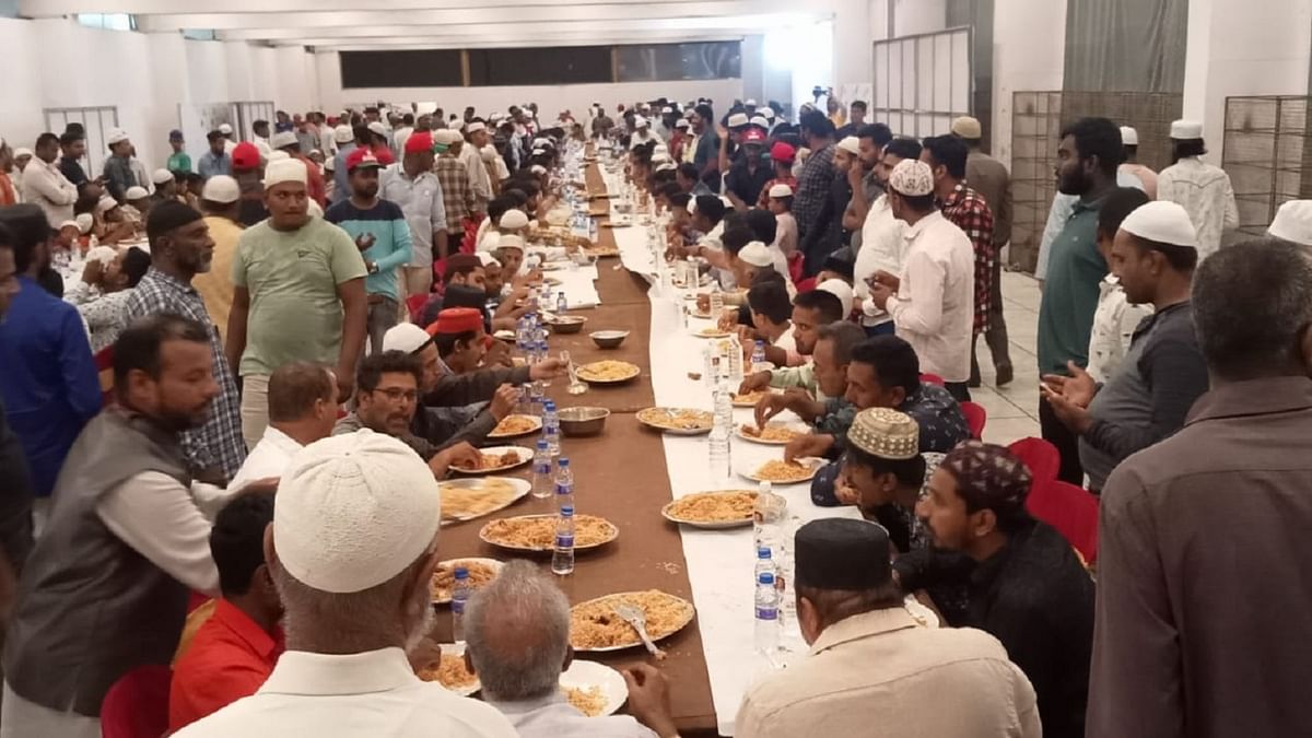 Amid communal tensions, newly-wed Hindu youth hosts Iftar party at mosque in Dakshina Kannada