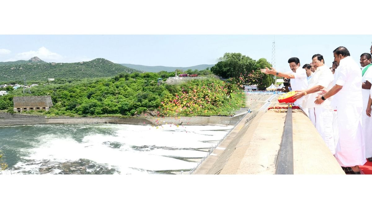 Water released from Mettur dam for cultivation in Cauvery Delta